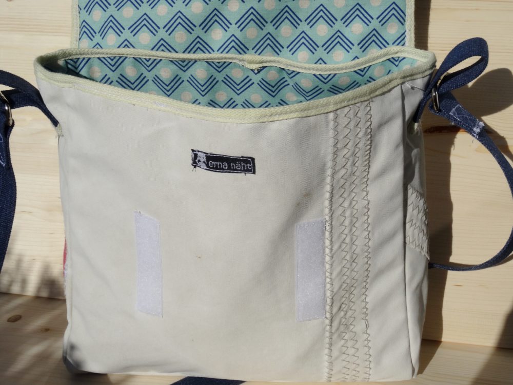 Planentasche aus Segeltuch | erna näht